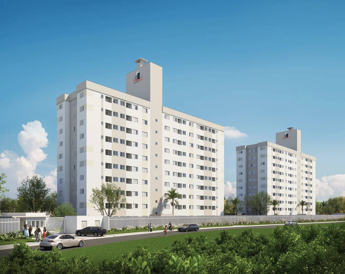 Residencial Ville de Toulouse – Apartamentos de 2 dormitórios no São Sebastião, Criciúma em Criciúma