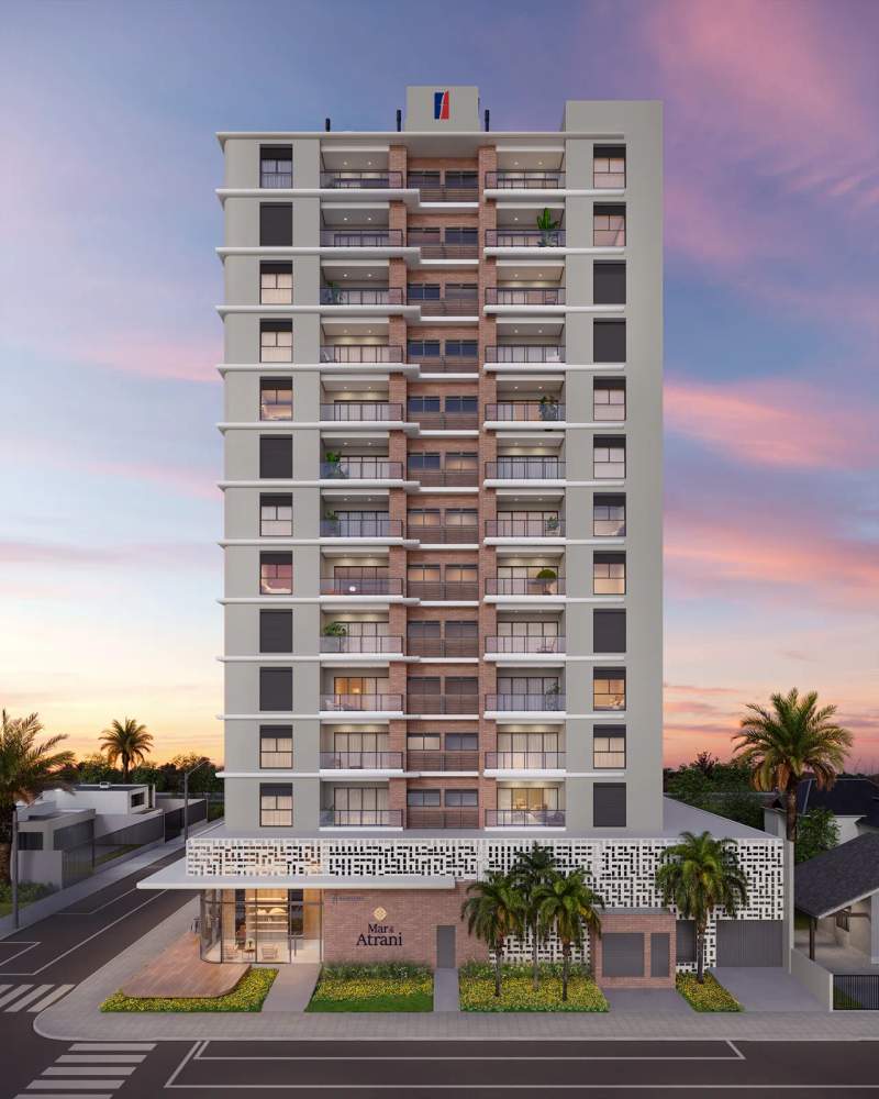 Residencial Mar di Atrani – Apartamentos de 3 dormitórios no Centro de Balneário Rincão em Balneário Rincão