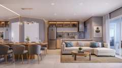 Residencial Thiene – Apartamentos de 3 dormitórios no Centro de Criciúma — foto 2