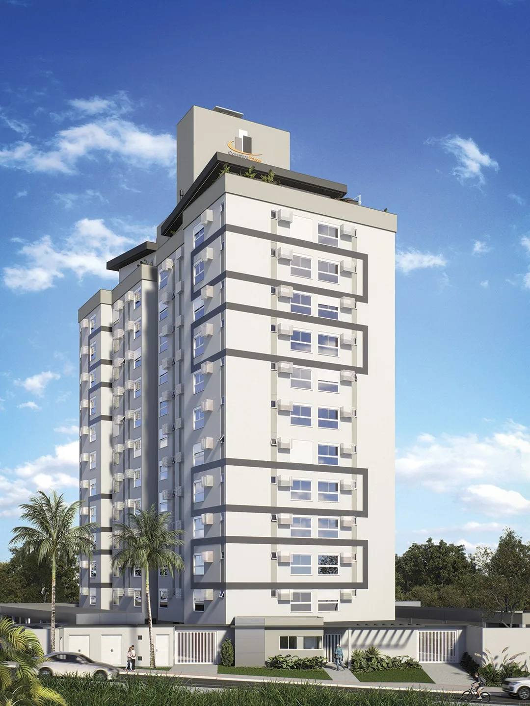 Residencial Porto Studios – Studios na Av. Porto Alegre, Brasília, Criciúma em Criciúma